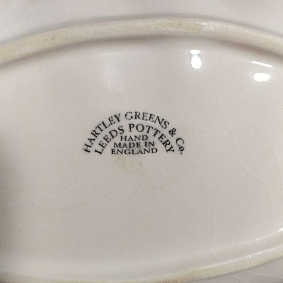 Hartley Greens & Co Leeds Pottery Handmade in England Shell - Picture 4 of 9